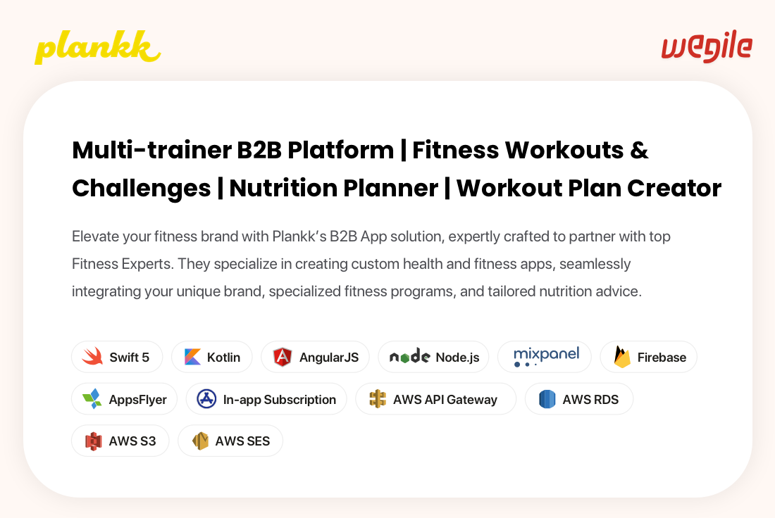 Top 5 Leading Fitness Apps Developed by Wegile