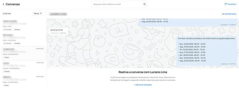 LYA omnichannel inbox